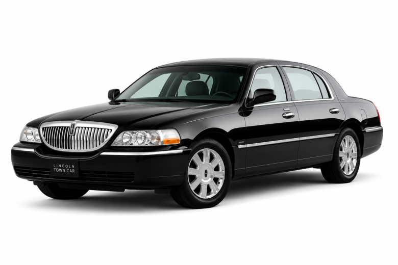 Black Lincoln Town Car Luxury Sedan - LAX Town Car Services