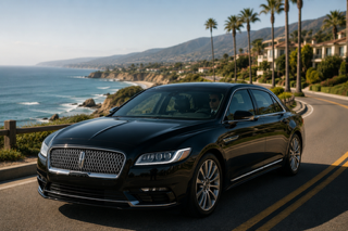 Luxury point-to-point transportation with professional chauffeur in Los Angeles
