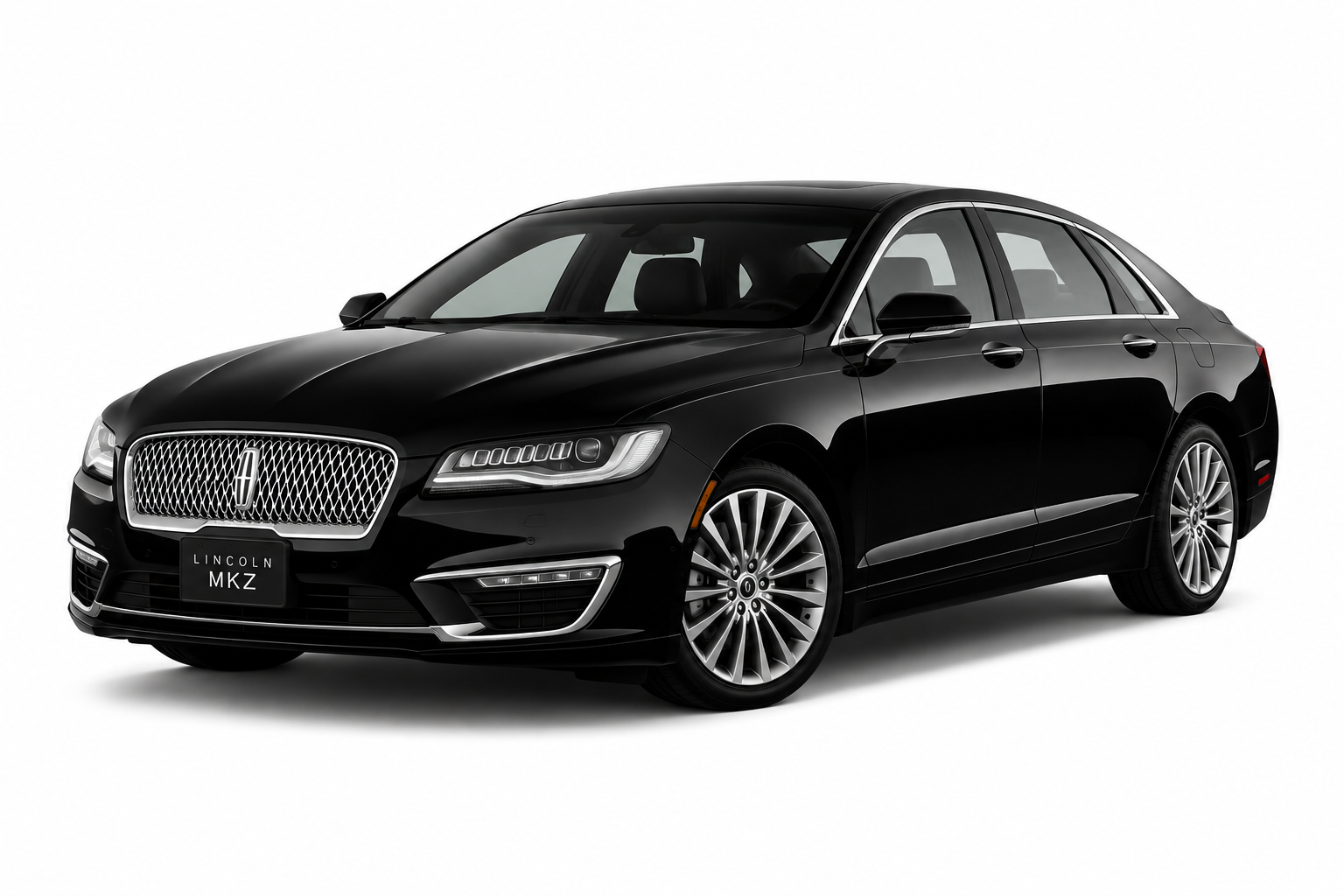 Black Lincoln MKZ Luxury Sedan - LAX Town Car Services Los Angeles