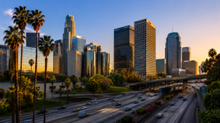 Private car service from Hollywood Burbank Airport to Downtown Los Angeles